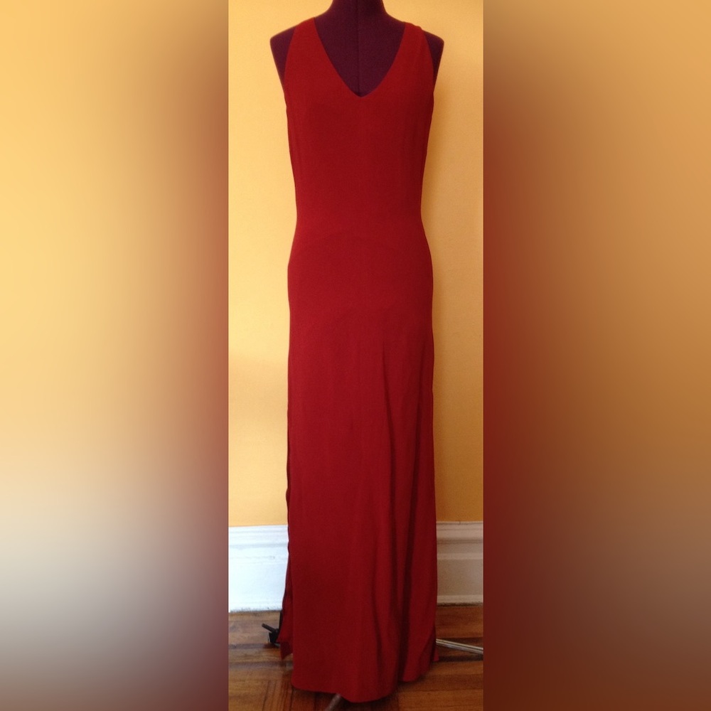 Elegant Red Women's Skirt